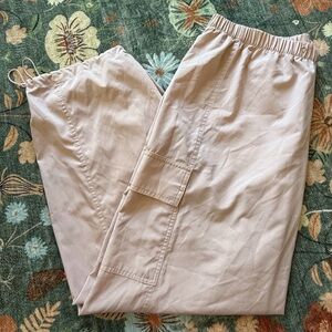 PINK By Victorias Secret Tech Stretch Cargo Pants Large Pink Lightweight